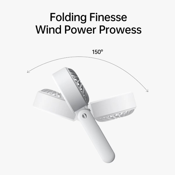Фото - Вентилятор портативный Jisulife Handheld Fan 7 Grey